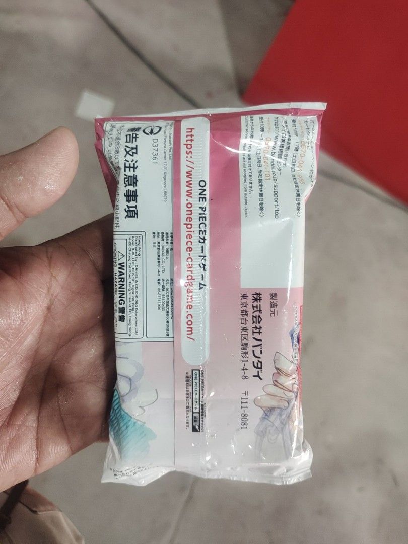 Bandai one piece game card (Category: Game Gift Cards & Accounts) located in Legazpi City. Submitted by jaycie.thrift23 (Listing ID 1438965975, Image 3). Description: one peace card game new.