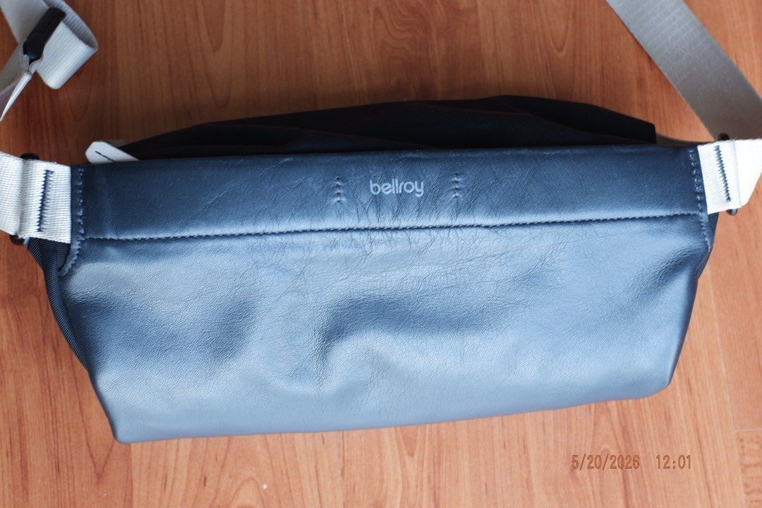Bellroy Sling Mini Premium Crossbody Bag (Category: Sling Bags) located in Pasig City. Submitted by jvsobre (Listing ID 1438927411, Image 2). Description: Bellroy Sling Mini crossbody premium in black. Front zip compartment with 2 mesh slip pockets Main compartment with soft-lined sunglasses pouch Built-in key clip eliminates rummaging Magnetic clasp holds tight but allows easy strap removal Expandable gusset compresses when load is light Padded 