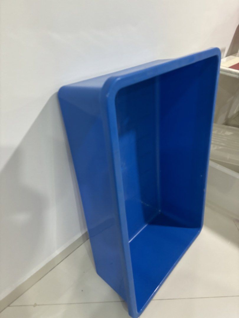 Blue Plastic Storage Bin459593113100636161