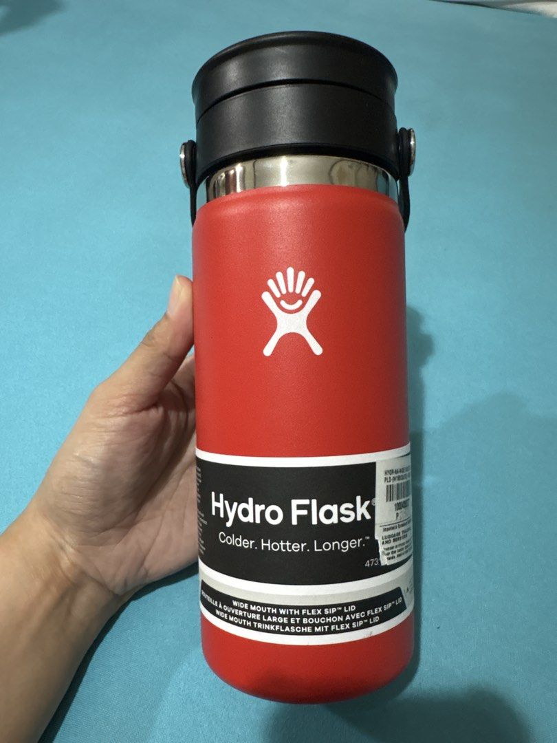 BNew Hydro Flask Wide Mouth 16oz (Category: Everything Else Others) located in Manila. Submitted by reyganots (Listing ID 1439001137, Image 1). Description: - Brand New Hydro Flask Wide Mouth 16oz - Color: GOJI - Includes Flex Sip Lid - Guaranteed Authentic Orig price: P2190 GREAT DEAL!! .