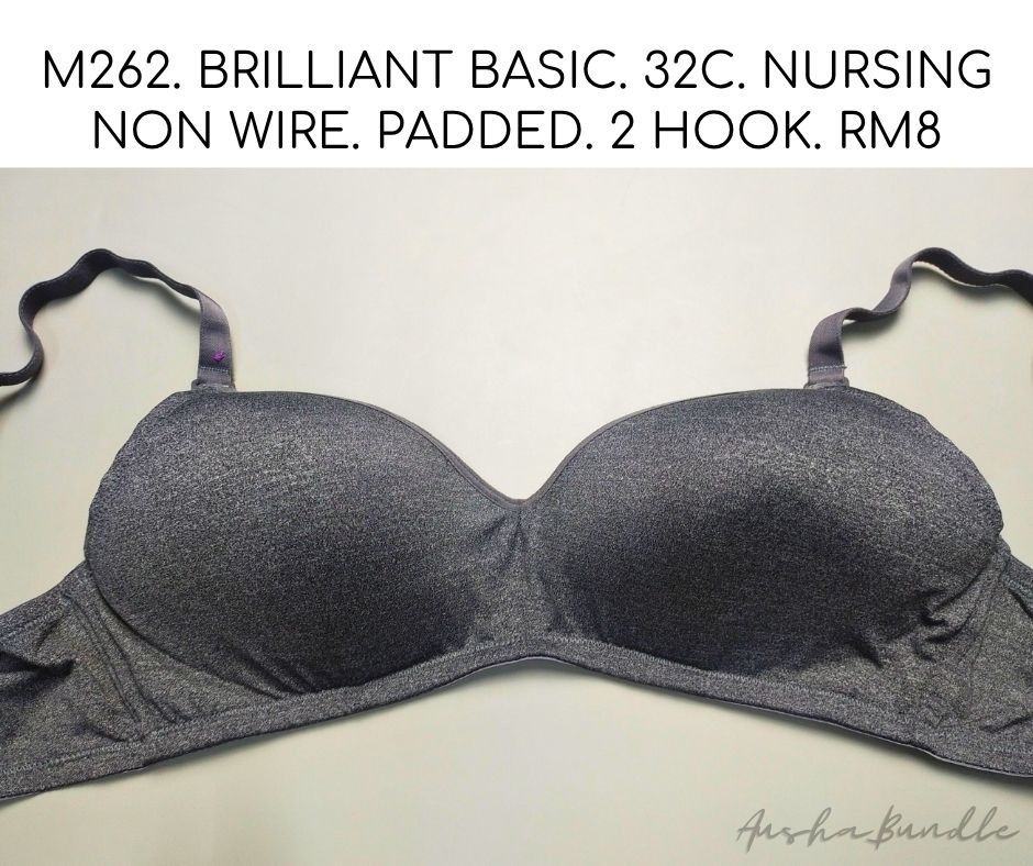 BRILLIANT BASIC BRA 32C (Category: New Undergarments & Loungewear) located in Gemas. Submitted by ausha.bundle (Listing ID 1438974869, Image 1). Description: PLS TAKE NOTE THIS IS SELECTED BUNDLE CAME WITH MIX CONDITION. HAVE TO CLAIMED AS NEW DUE TO CAROUSELL NOT ALLOWED TO SELLING USED UNDERGARMENT. TQ.