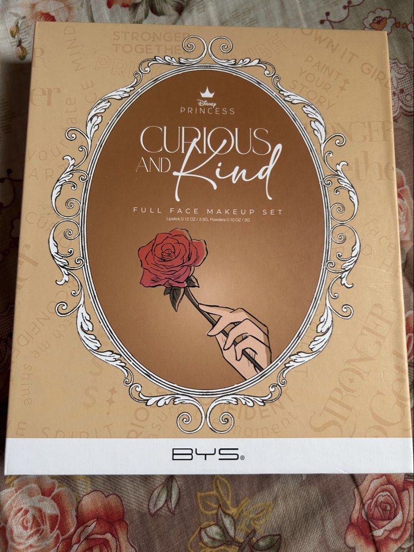 BYS Disney Princess Curious & Kind Make up Set (Category: Makeup) located in Makati City. Submitted by hannahsstufff (Listing ID 1438946921, Image 1). Description: Not used Includes Blush and Highlighter .