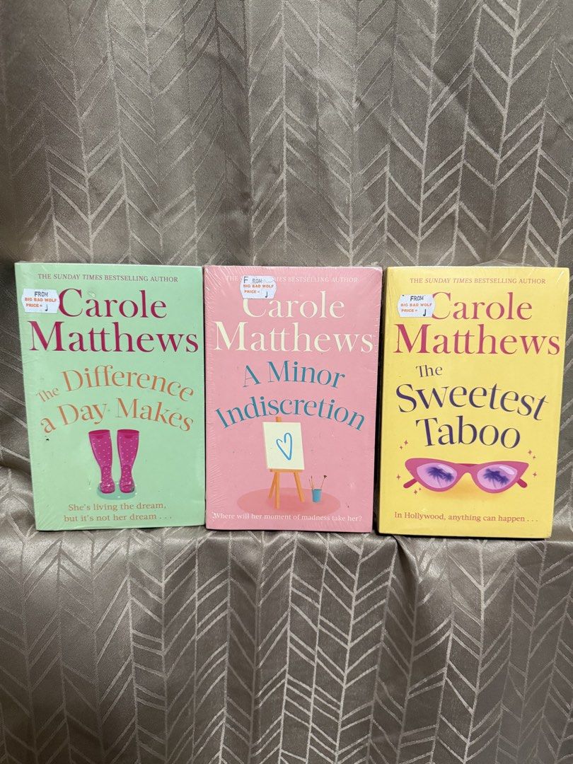 Carole Matthews Books 7pcs Set - Sealed (Category: Storybooks) located in San Fernando. Submitted by annieprelovedshop (Listing ID 1439066529, Image 3). Description: .