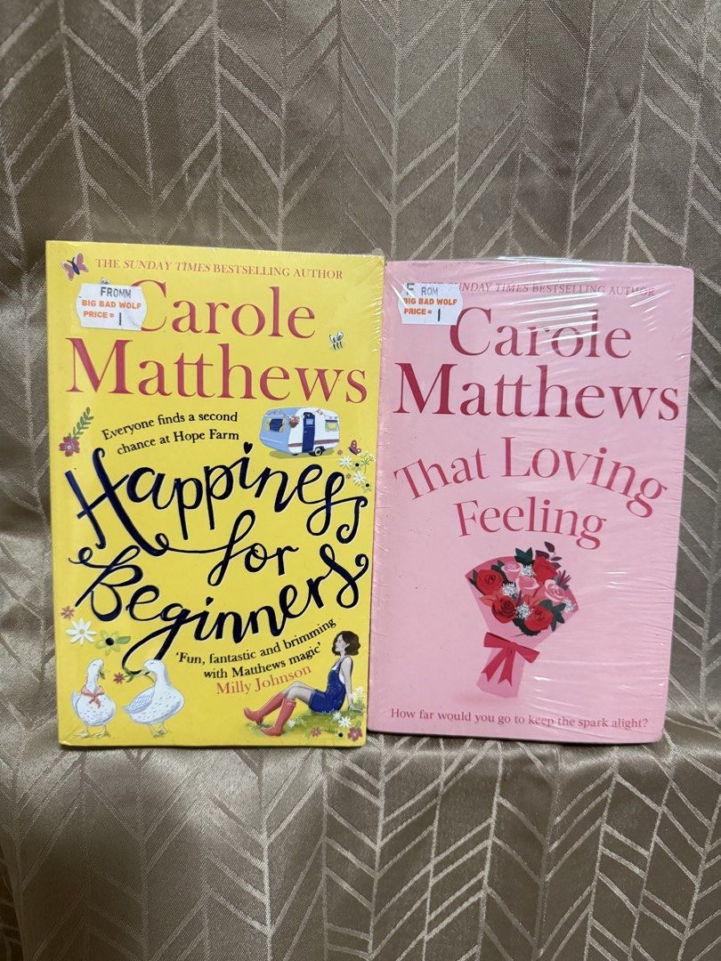 Carole Matthews Books 7pcs Set - Sealed (Category: Storybooks) located in San Fernando. Submitted by annieprelovedshop (Listing ID 1439066529, Image 1). Description: .