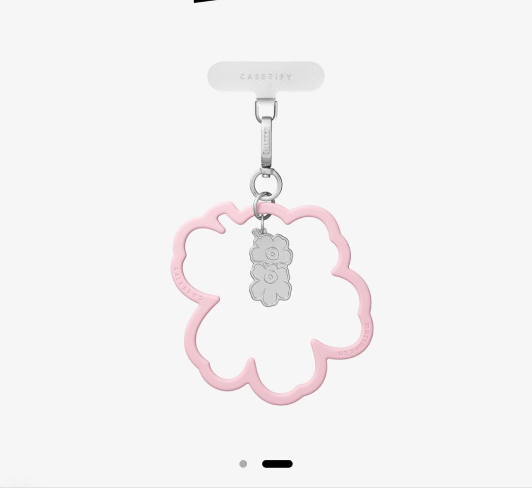 📦現貨🌸🌸📦CASETiFY Marimekko Unikko Jelly Wristlet, 女裝, 手袋及