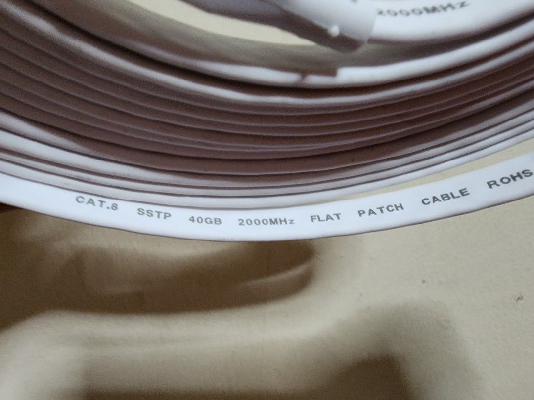 CAT.8 SSTP Flat Patch Cable459641262263521281