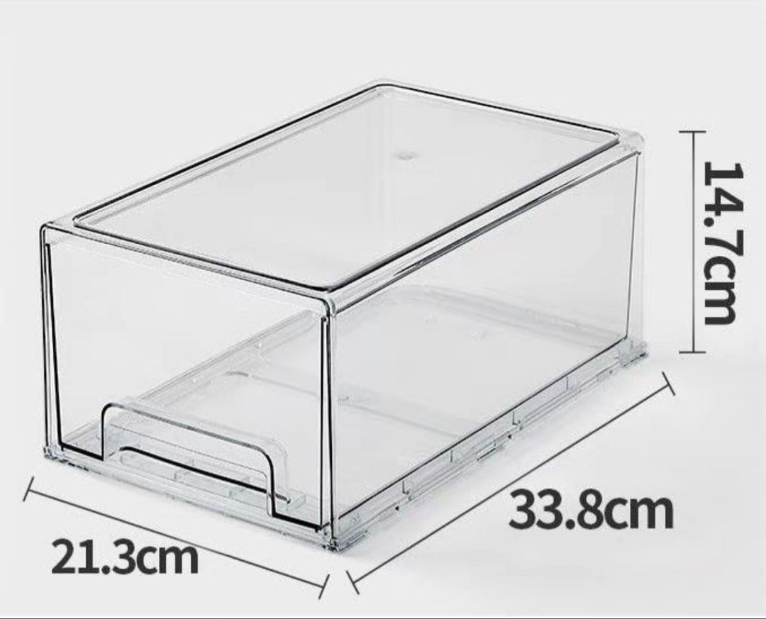 Clear Stackable Storage Box with Lid459259281639352320