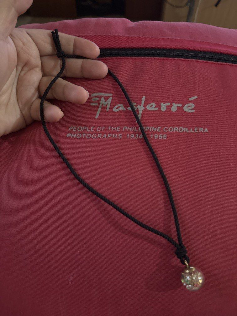 Colorful crystal ball necklace (Category: Bracelets) located in Manila. Submitted by vintageaccessories (Listing ID 1438970465, Image 1). Description: .
