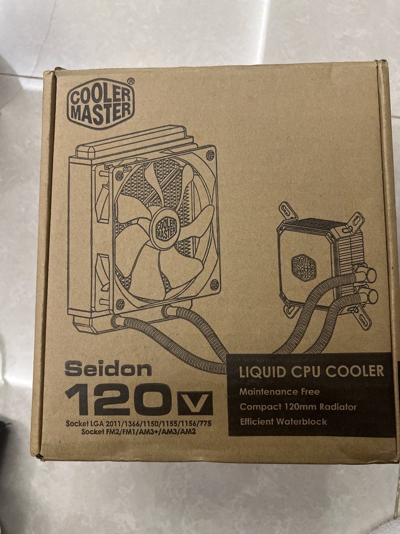 Cooler Master Seidon 120V Liquid CPU Cooler459546562292633600