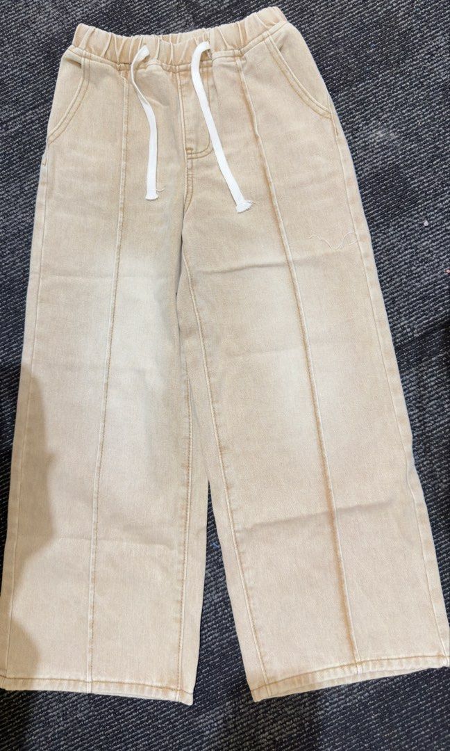 DENIM PULL ON PANTS FOR KIDS! Khaki (Category: Babies & Kids Fashion) located in Caloocan City. Submitted by storm4 (Listing ID 1438909545, Image 2). Description: 9Y .