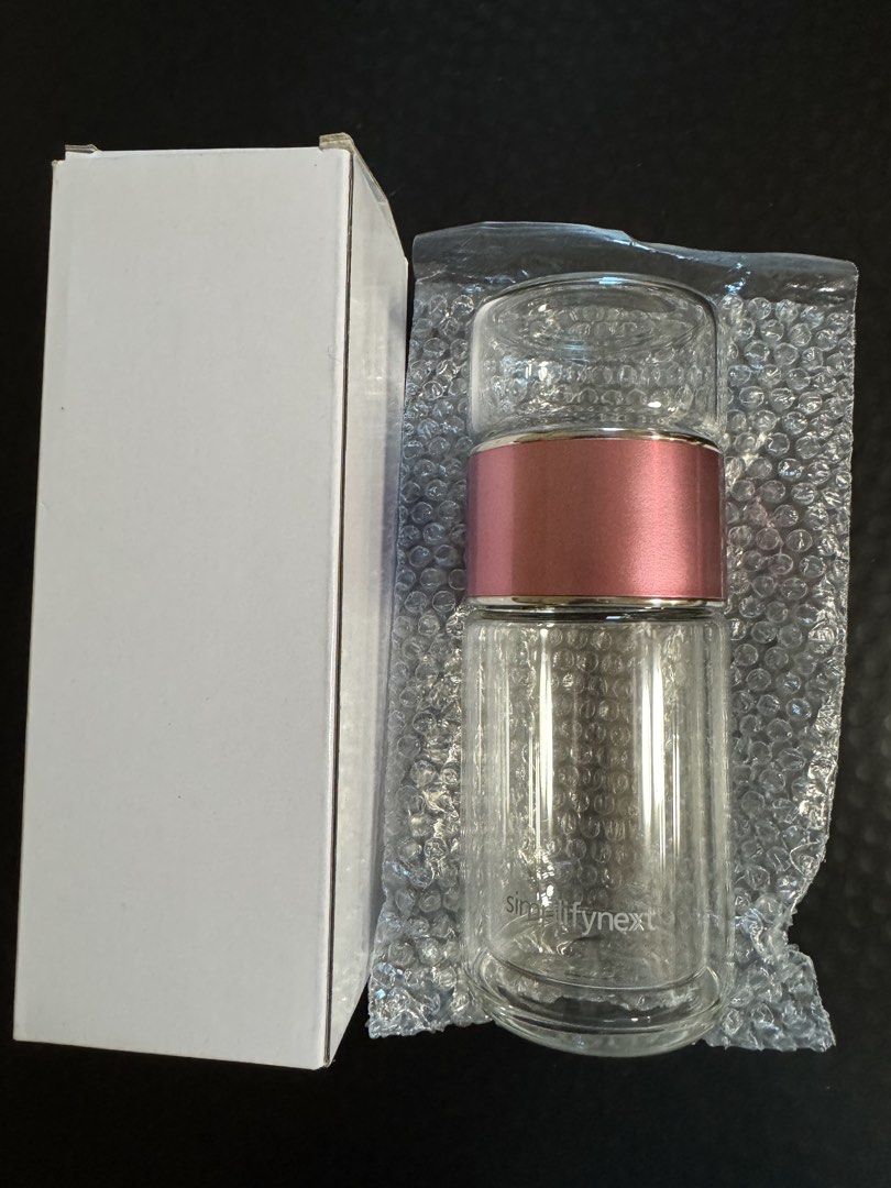 Double-Walled Glass Water Bottle 300ml459028755015936001