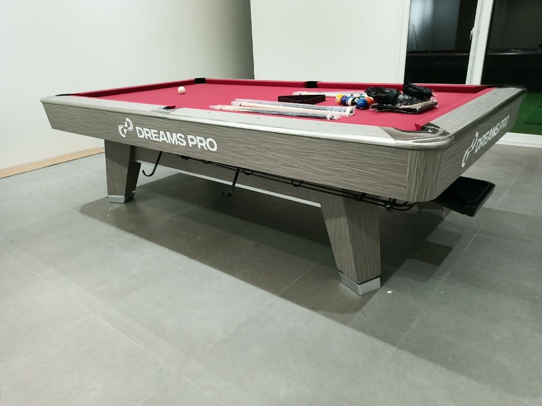 DREAMS PRO BILLIARD TABLE (Category: Billiards and Bowling) located in Quezon City. Submitted by wrbreyestrading (Listing ID 1438957951, Image 2). Description: DREAMS PRO BILLIARD TABLE Available colors - Black - Gray PHP 110,000 PHP 110,000 Interested? Message me directly. We accept Credit and Debit cards. YOU CAN ALSO VISIT OUR STORES NEAR YOU! (STORE HOURS 8AM-5PM) SAN PABLO LAGUNA BRANCH 📍Maharlika Highway, Brgy. II-E, San Pablo City, Laguna