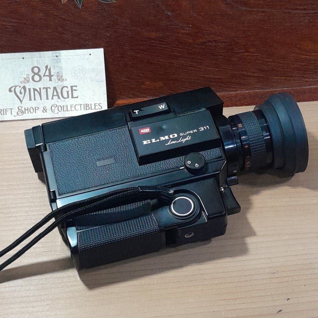 Elmo Super 311 Lowlight (Category: Cameras) located in Las Pinas. Submitted by 84vintage (Listing ID 1439033408, Image 3). Description: Rare item! Elmo 311 Super 8 - Super low light @F1.1 !!!!!! Excellent tested working condition. rangefinder focusing. uses 4AA batteries. lightweight and easy to use. Highly regarded for its exceptional optics, it remains a favorite among analog filmmakers for its sharpness and low-light capabilities. Key Specific