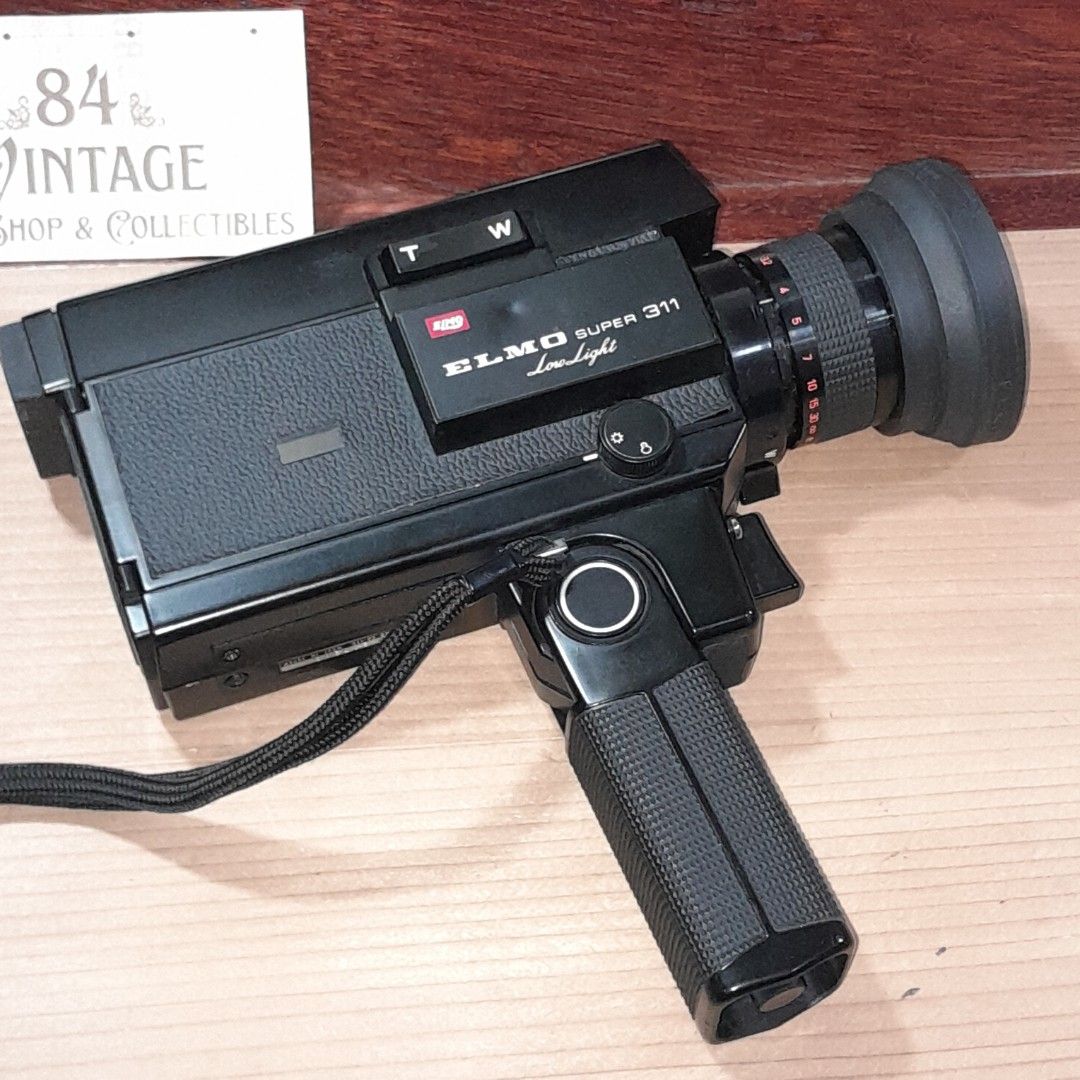 Elmo Super 311 Lowlight (Category: Cameras) located in Las Pinas. Submitted by 84vintage (Listing ID 1439033408, Image 2). Description: Rare item! Elmo 311 Super 8 - Super low light @F1.1 !!!!!! Excellent tested working condition. rangefinder focusing. uses 4AA batteries. lightweight and easy to use. Highly regarded for its exceptional optics, it remains a favorite among analog filmmakers for its sharpness and low-light capabilities. Key Specific