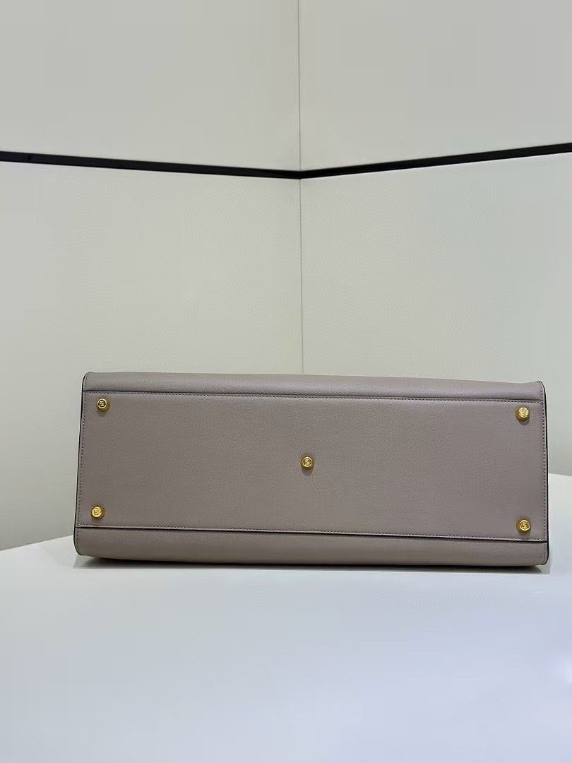 Fendi peekaboo in medium size taupe (Category: Luxury Bags & Wallets) located in Manila. Submitted by pursonalshopper (Listing ID 1439012470, Image 3). Description: Complete inclusions with box dustbag tags, Dustbag , tags cards and paperbag .