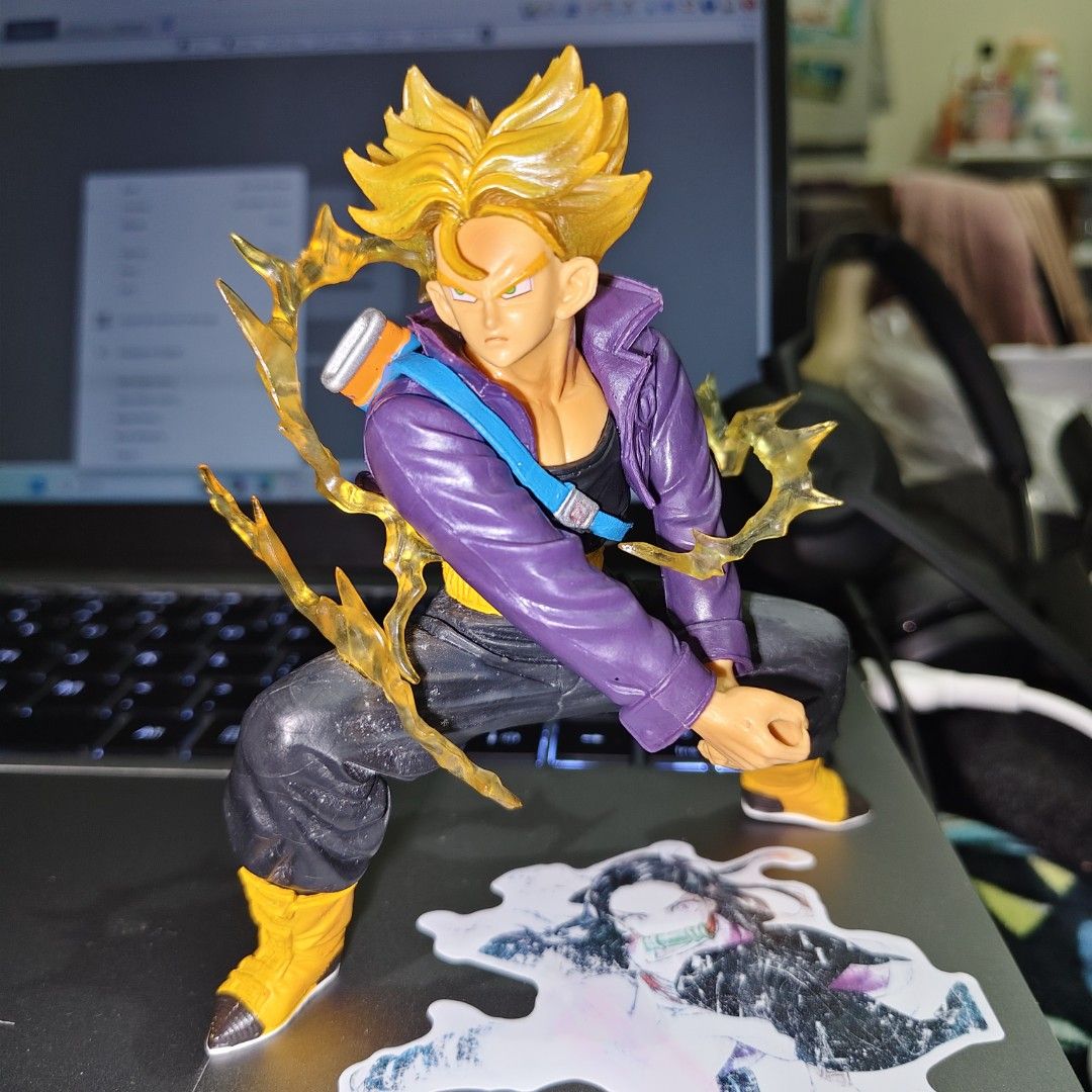 Figuarts ZERO Dragon Ball Z Super Saiyan Future Trunks SSJ (Category: Toys & Games) located in Manila. Submitted by gorzuzofficial (Listing ID 1439046389, Image 1). Description: Missing sword and base. MOP: Gcash MOD: J&T.