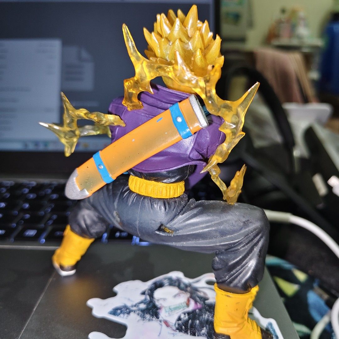 Figuarts ZERO Dragon Ball Z Super Saiyan Future Trunks SSJ (Category: Toys & Games) located in Manila. Submitted by gorzuzofficial (Listing ID 1439046389, Image 2). Description: Missing sword and base. MOP: Gcash MOD: J&T.