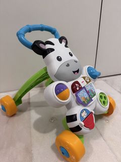 Fisher Price Bounce and Spin Ride On Zebra, Babies & Kids, Infant