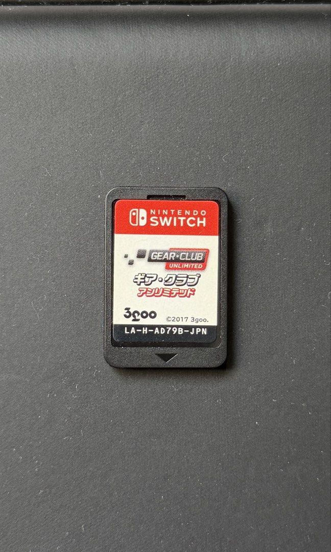 Gear Club 1 - Switch (Category: Nintendo) located in Dagupan City. Submitted by techstep (Listing ID 1438944457, Image 1). Description: - Cart only - Japanese Language only -No issue 400 only Meetup in Dagupan City, Can do ship via J&T.