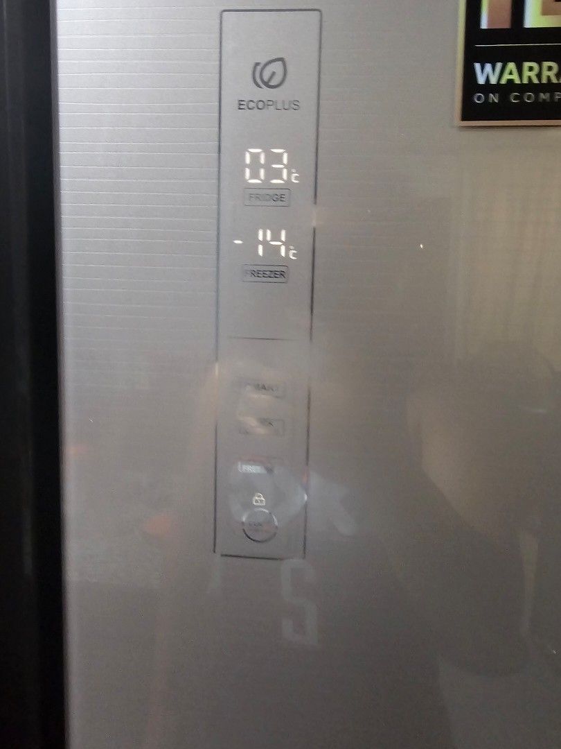 Haier 4-Door Inverter Refrigerator (Category: Refrigerators and Freezers) located in Cainta. Submitted by lorraes (Listing ID 1438961937, Image 2). Description: ❄️ FOR SALE: Haier HRF-IVT560GC Multi-Door Inverter Refrigerator ❄️ 💰 Selling Price: ₱35,000 only 📍 Location: Muzon, Taytay Rizal 🚚 Pick-up only ✅ 2 years pa lang ginagamit ✅ With original receipt from Ansons ✅ No scratches / very well maintained ✅ Working perfectly / super lamig pa ✅ 