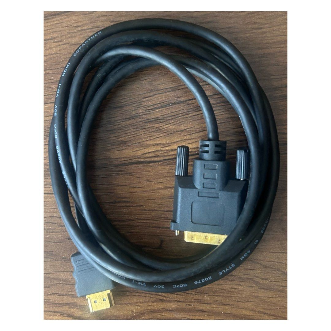 HDMI to DVI Cables (Category: Cables & Adaptors) located in Pasig City. Submitted by califinestcollectibles (Listing ID 1438958389, Image 3). Description: HDMI to DVI Cables EL#693 2pcs On Hand - 200 each Original/Authentic From USA Pick Up at One Oasis condominium ortigas extension pasig city Or Delivery via Lalamove,Jnt, LBC cod/cop JNT (payment first basis,gcash) THANKYOU.