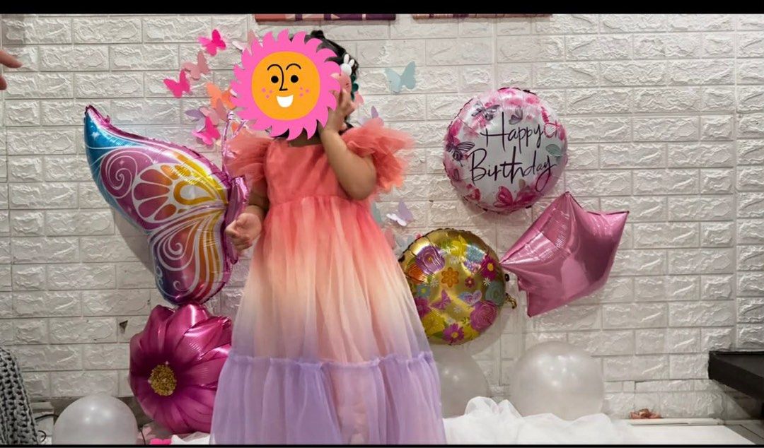 H&M tulle rainbow dress (Category: Babies & Kids Fashion) located in Quezon City. Submitted by allforgeorgia (Listing ID 1439063799, Image 1). Description: Like new Priced in-store @1699 Bought at that price not on sale Used a few times Outgrown Size on tag is 5Y Pick up: Sofia tower Don A roces QC .