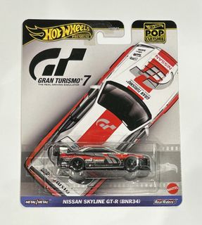 Hotwheels Premium Nissan Skyline GT-R R34 Gran Turismo 7 GT7 Car