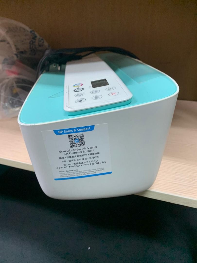 HP DeskJet 3721 Printer - Mint Condition459329732650608641
