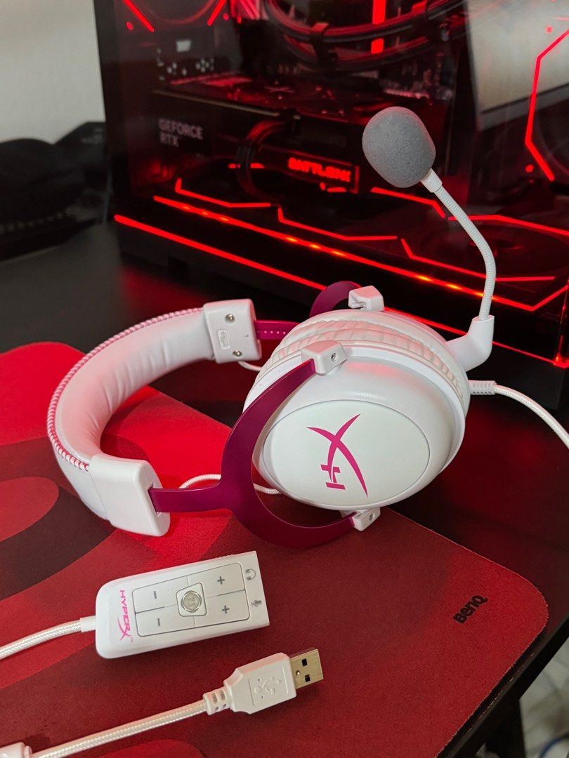 HyperX Cloud 2 (Category: Headphones & Headsets) located in Ayer Baloi. Submitted by jtwjl (Listing ID 1438961899, Image 2). Description: Brandnew Item.