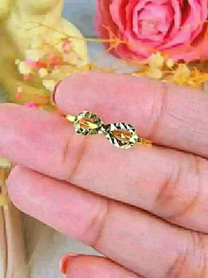 Infinity Ladies Ring in 18K Saudi Gold (Category: Rings) located in Caloocan City. Submitted by cheskhaionlinestore2.0 (Listing ID 1438909759, Image 2). Description: Pure 18K Saudi Gold ✨ Infinity Ring Size 6,7,8 ₱2650 only ⚡ 🍒Nasasangla💯/ Pawnable 💯 🍒Ship Via Lbc/ JNT 🍒Same Day delivery via LALAMOVE 🚚 🍒Open for COD/COP with dp to avoid cancellation of orders ‼️ DM for faster Transaction 📩📩📩 Cheskhai Online Store #cheskhaionlinestore #L