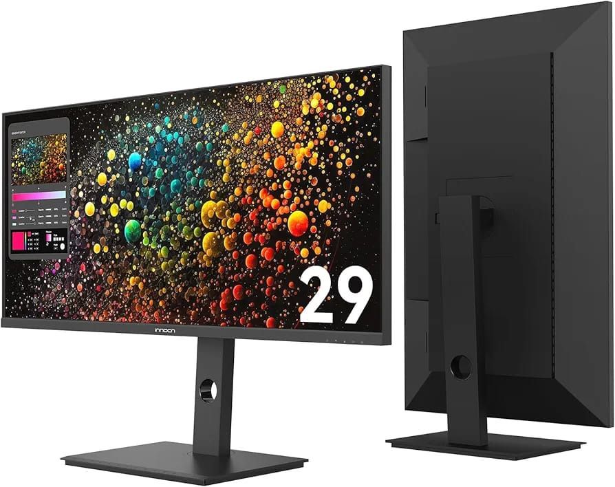 INNOCN 29" LCD Screen Model 29C1F , 連原裝旋律升降架 (連所有配件） （分類：電子屏幕）位於 Hong Kong。 由 64236522siu 提交（商品編號 1437578307，圖片 2）。簡介： INNOCN 29" LCD Screen Model 29C1F , 連原裝旋律升降架 (連所有配件） INNOCN 29吋超寬顯示器，100Hz刷新率，21:9 IPS面板，WFHD全高清分辨率（2560 x 1080），99% sRGB色域，HDMI接口，USB Type-C接口，65W外接顯示器，適用於筆記本電腦，高度/旋轉可調，提升工作效率， https://share.google/5hnclTlv9A1x4w7k4。