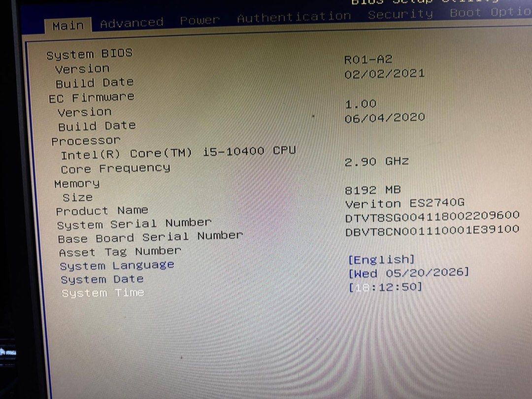 Intel Core i5-10400 CPU459457103932968961