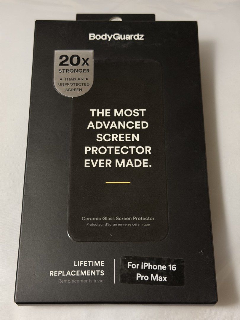 Iphone 16 Pro Max Case and Screen Protector (Category: Cases & Sleeves) located in Batangas. Submitted by jara_dimayacyac (Listing ID 1438983914, Image 3). Description: Iphone 16 Pro Max: - Casetify Force Case - SOLD - BodyGuardz Screen Protector - AVAILABLE - Both brand new - Both authentic - Never been opened - In good condition - Still negotiable - RFS: Upgrade.