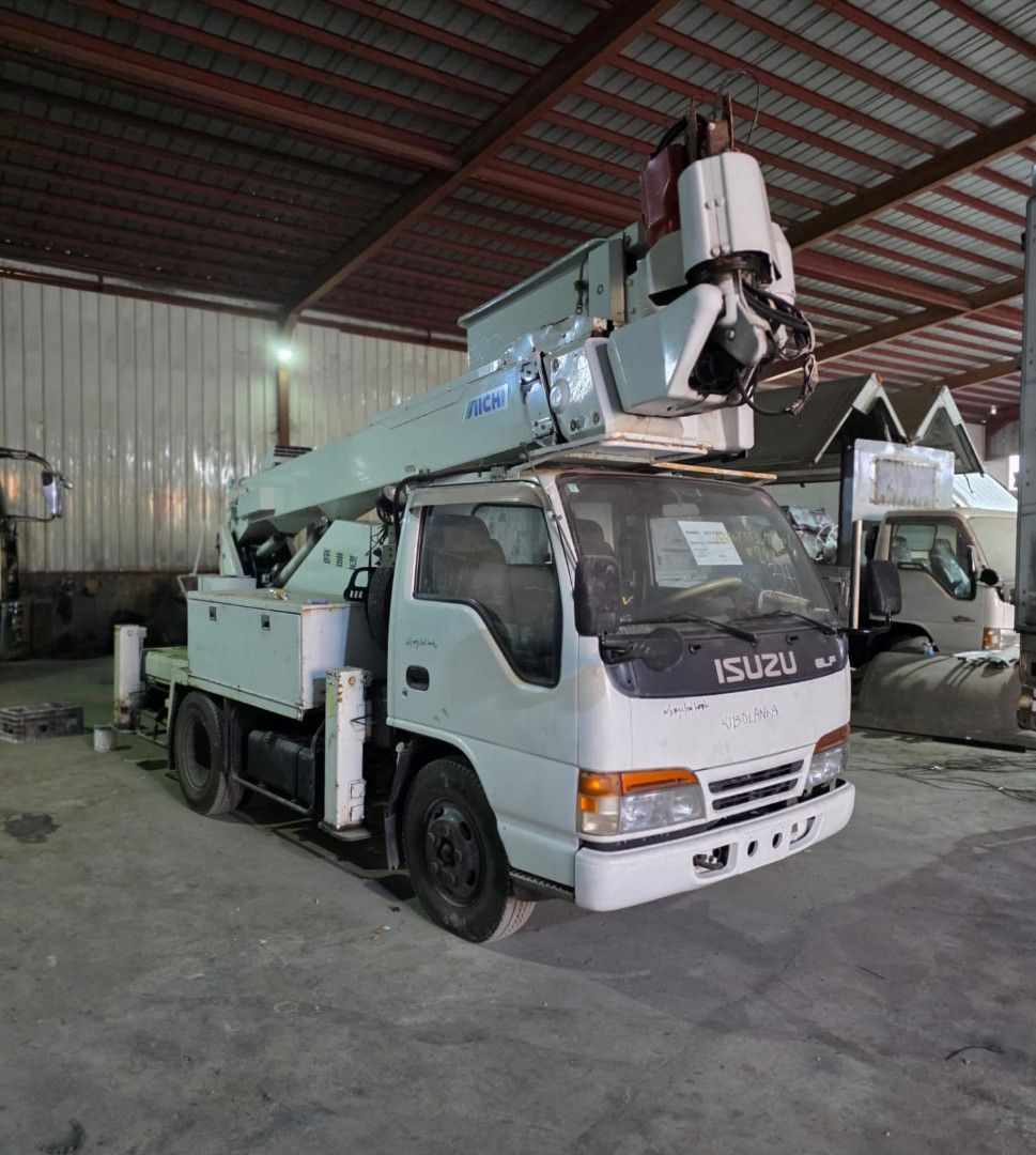MANLIFT 4HF1. (Category: Heavy Vehicles) located in Subic. Submitted by osaka_subic (Listing ID 1438953544, Image 2). Description: MANLIFT 4HF1. OSAKA SUBIC INTERNATIONAL INC. OFFERS TEHE BEST QUALITY AND AFFORDABLE JAPAN SURPLUS TRUCKS AND HEAVY EQUIPMENT. 📍Location: JASA Road Purok 2, Lubao, Concepcion, Pampanga. For inquiries please contact: 📞0919 997 7999 📞0917 779 9955 We Accept Cash or Bank Financing. WE OFFER AS IS OR RECONDITIONED UNIT