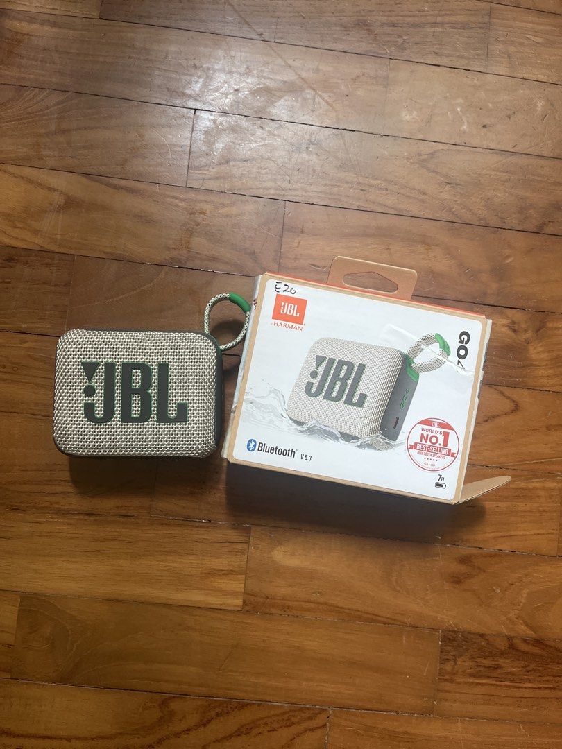 JBL GO 4 Portable Bluetooth Speaker - Sand