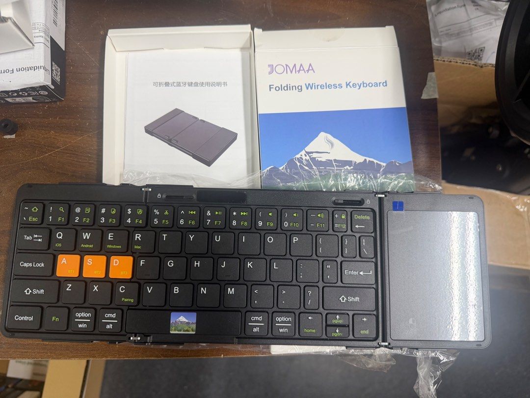 Jomaa Folding Bluetooth Keyboard459537574632499201