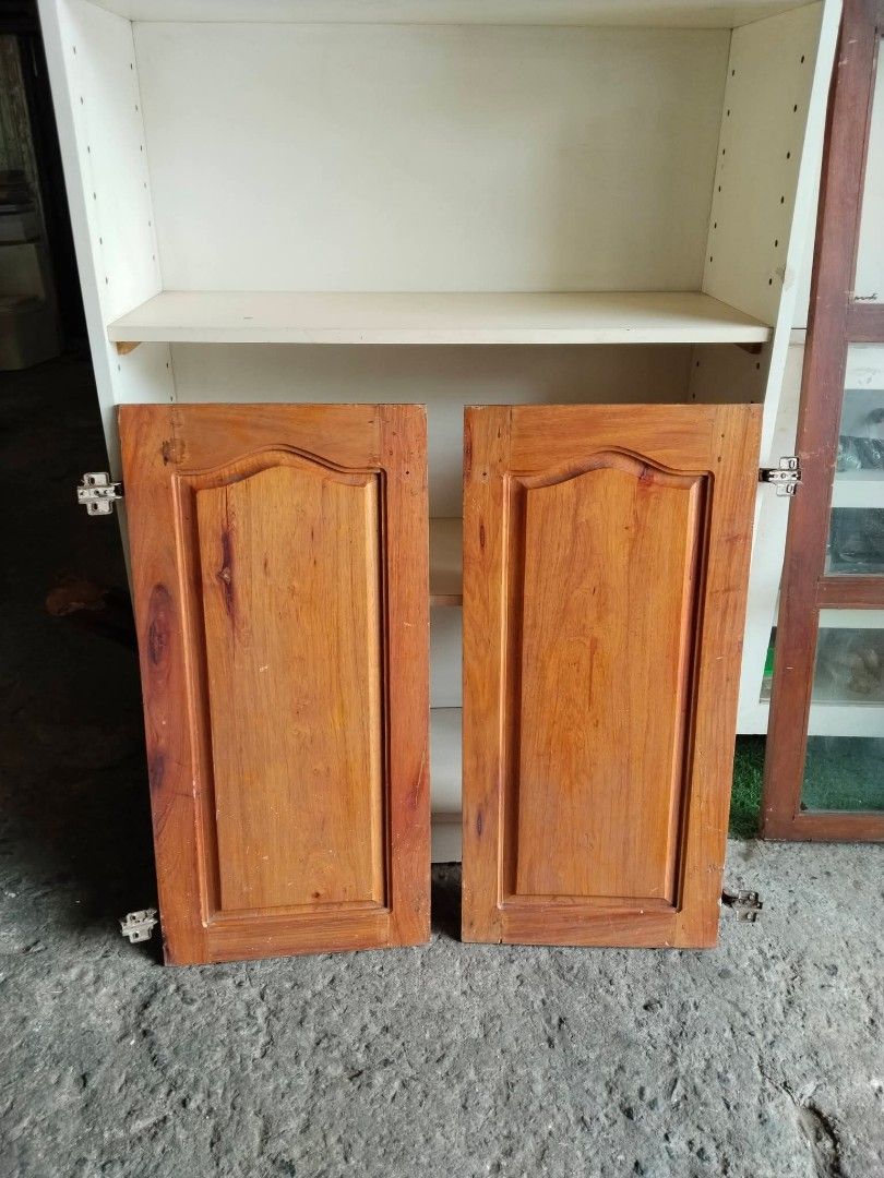 Kitchen Cabinet Door : NARRA WOOD (Category: Other Home Furniture) located in Quezon City. Submitted by atgeremias313 (Listing ID 1438893760, Image 1). Description: Size for each cabinet door: 38cm W, 79.5cm H WOOD : Solid Narra ✨ 850 po isang piraso 👌 📲0985-887-8973 📌313 Quirino Highway, Baesa, QC 🚚Lalamove / Pick up.