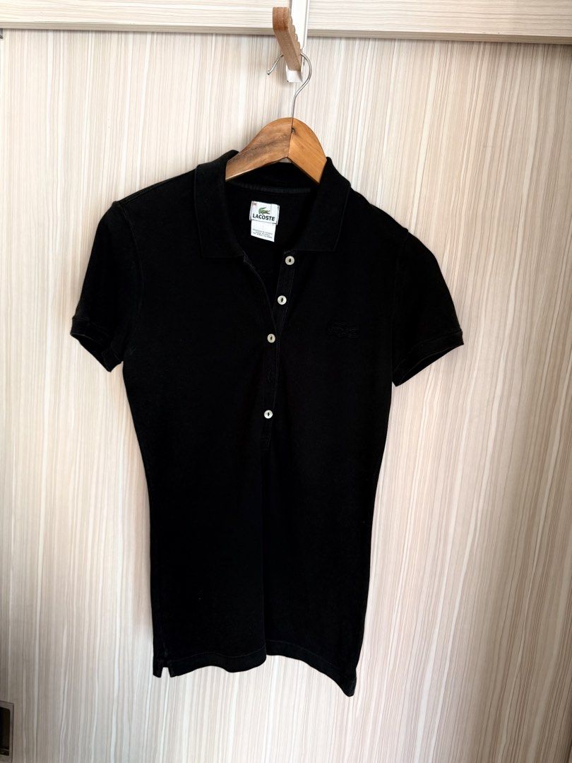 C5 Authentic LACOSTE Womens Polo Shirt (Category: Shirts) located in Taguig. Submitted by _annaq_ (Listing ID 1438949023, Image 1). Description: Got this as pasalubong from a friend came from US For everyone’s fairness and transparency, kindly read Seller's Policy first before making an offer. 😊 1. Please make sure that the product description, condition, reservation terms, payment, and shipping policies meet your expectations. 2. Once an offer 