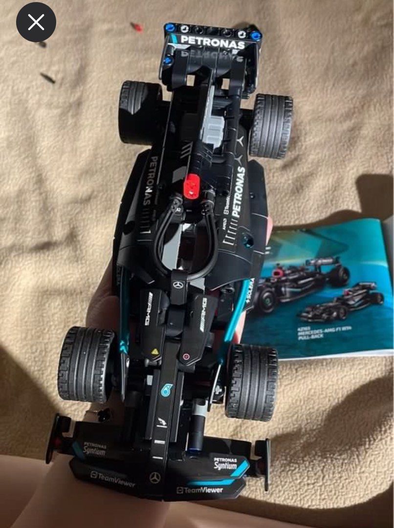 Lego Technic Mercedes-AMG F1 W14 E Performance (Category: Lego & Building Sets) located in General Trias. Submitted by misousoup (Listing ID 1438964715, Image 2). Description: - Lego Technic Mercedes-AMG F1 W14 E Performance set - Box included - Negotiable.