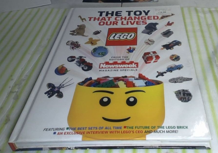 LEGO The Toy That Changed Our Lives Hardcover Book Newsweek Special Ed VG (Category: Children's Books) located in Marikina City. Submitted by crocifixio (Listing ID 1439063600, Image 1). Description: markdown **Title:** LEGO: The Toy That Changed Our Lives (Hardcover Edition) **Publisher:** Newsweek Magazine Specials / Topix Media Lab **Price:** Php400 **CONDITION:** Preloved and very well-kept in Very Good (VG) condition. The hardbound cover is 
