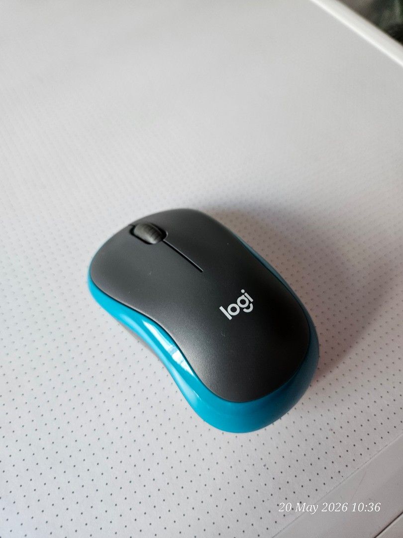 Logitech M185 Wireless Mouse - Blue459198601322844160