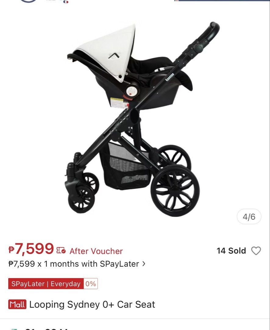 Looping Sydney 2 Stroller with carseat with box (Category: Strollers) located in Manila. Submitted by avalanchesonlineshopmainacount (Listing ID 1438923544, Image 2). Description: .