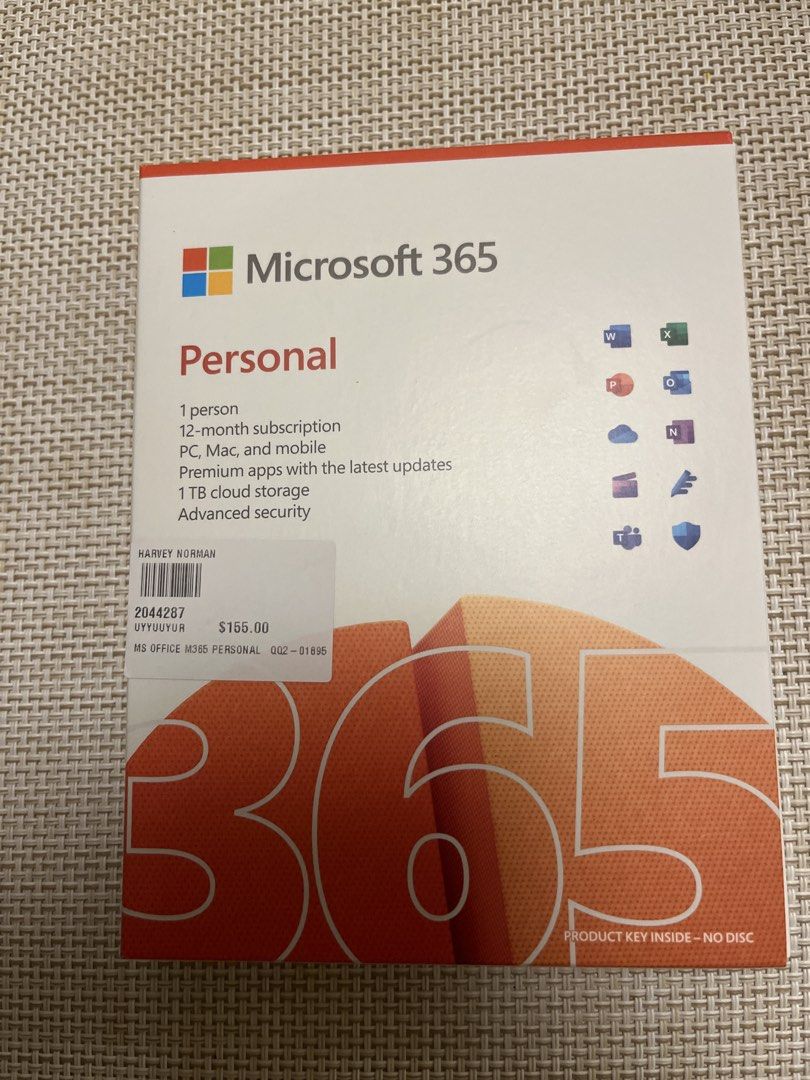 Microsoft 365 Personal - 12-Month Subscription459457102768384000