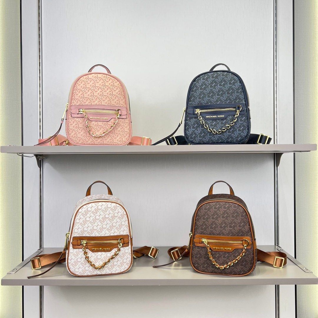 MK Elliot XS Backpack (Category: Backpacks) located in Bulacan. Submitted by mykakarizza (Listing ID 1438994732, Image 1). Description: LOW PRICE BUT QUALITY ✨ ₱1100 only Elliot XS Backpack **2way sling / Backpack 6.75"W X 8"H X 3"D Add paperbag 100 📸 Actual pics! 🙋🏻‍♀️ ─── ✦ ─── ✦ ─── ✦ ─── ✦ ─── 🛍️ LOOKING FOR MORE RESELLERS 🛍️ ✨ Buy 3 pcs of ANY items — FREE SHIPPING NA!🚚 ✨ Buy 10 items → FREE SF + ₱50 OFF EACH! 💖 PM us for 30 pcs & up 