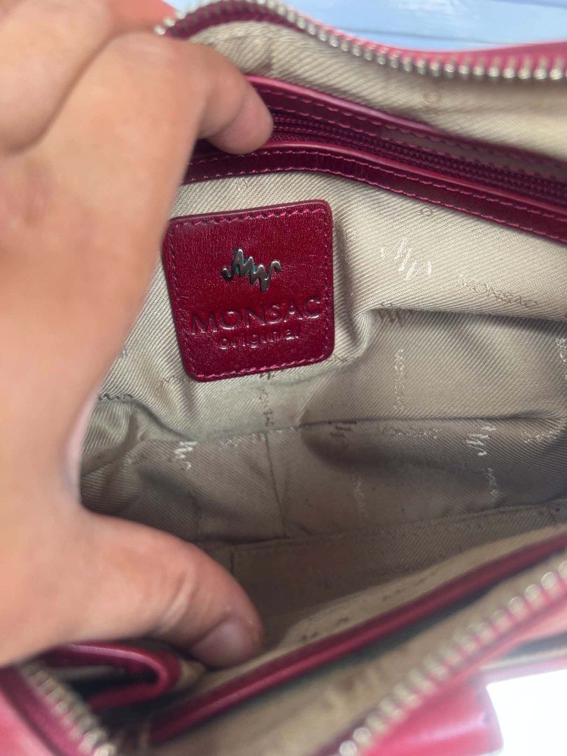 Monsac Kili Bag (Category: Luxury Bags & Wallets) located in Mariveles. Submitted by declouterringmom (Listing ID 1438888620, Image 2). Description: .