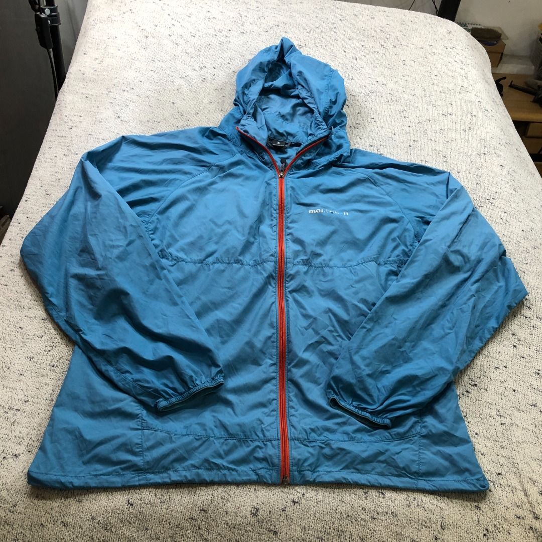 MONTBELL U.L. Stretch Wind Hooded Jacket Men's Medium (Category: Coats, Jackets and Outerwear) located in Santa Rosa. Submitted by sergids (Listing ID 1438941697, Image 3). Description: MONTBELL U.L. Stretch Wind Hooded Jacket Men's Medium Great condition. Check fitting tops to ensure this fits you. Dimensions below are exact measurements, see pics as well for comparison. 9/10 Condition and Colorway Dimensions: Check pic slide for actual size and