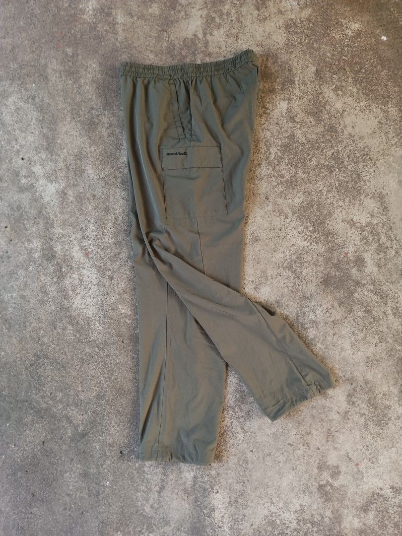 Mont-bell utility hiking/trekking pants (Category: Trousers) located in Davao. Submitted by hisdef (Listing ID 1438997216, Image 3). Description: mont Bell utility hiking/ trekking pants Condition-like new issue- none Dimensions in inches waistline-30 up to 36 outseam or length-40 inseam-30 frontrise-13 thigh-13 knee-10 hem-7 adjustable.