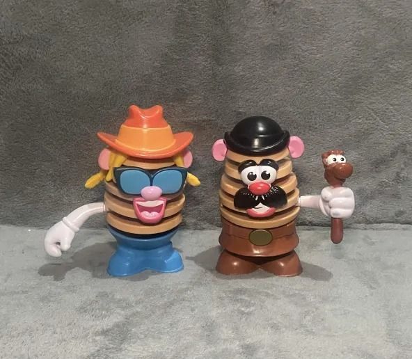 Mr. Potato Head Chips Stack Figure (Category: Designer & Blind Box Toys) located in Valenzuela. Submitted by feur.u (Listing ID 1439016808, Image 1). Description: - missing arm - sold per piece.