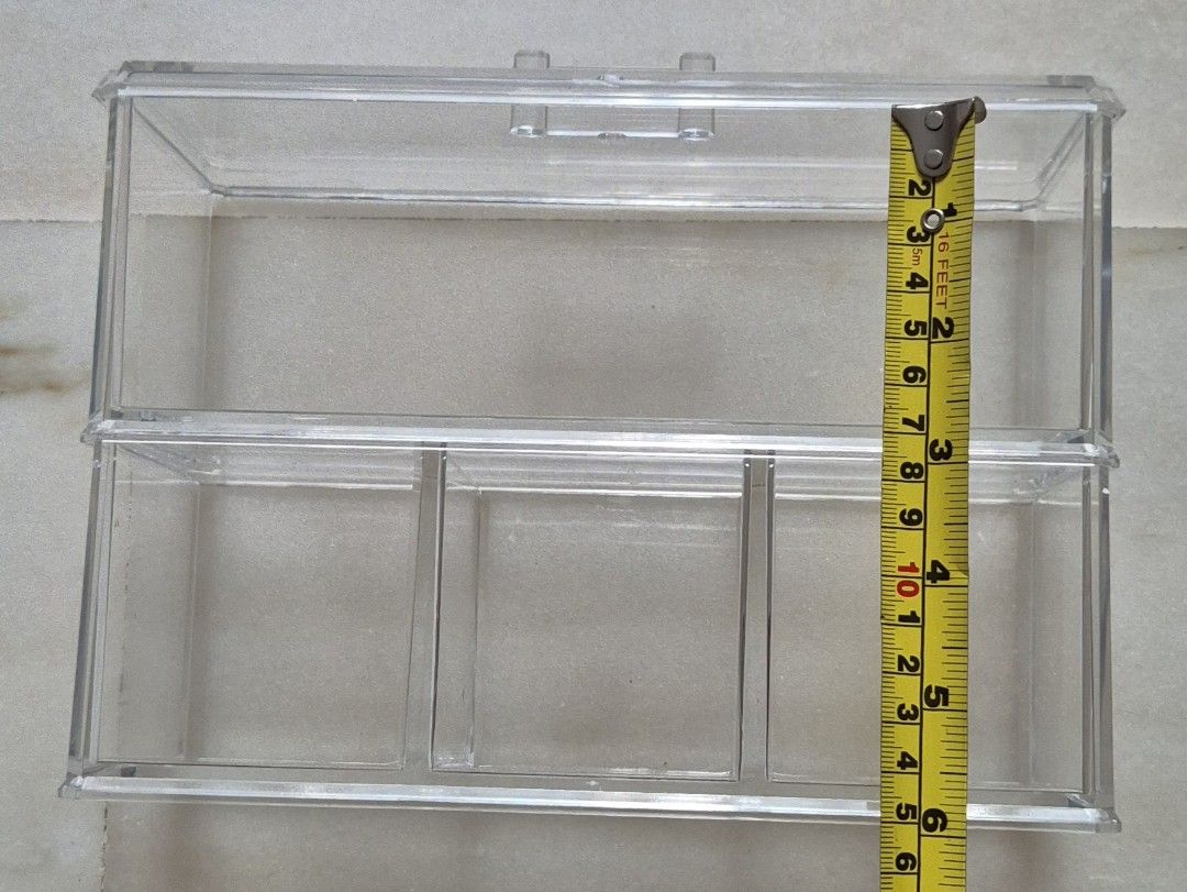 Multi-functional Clear Acrylic Storage Box with Lid459485668002375682