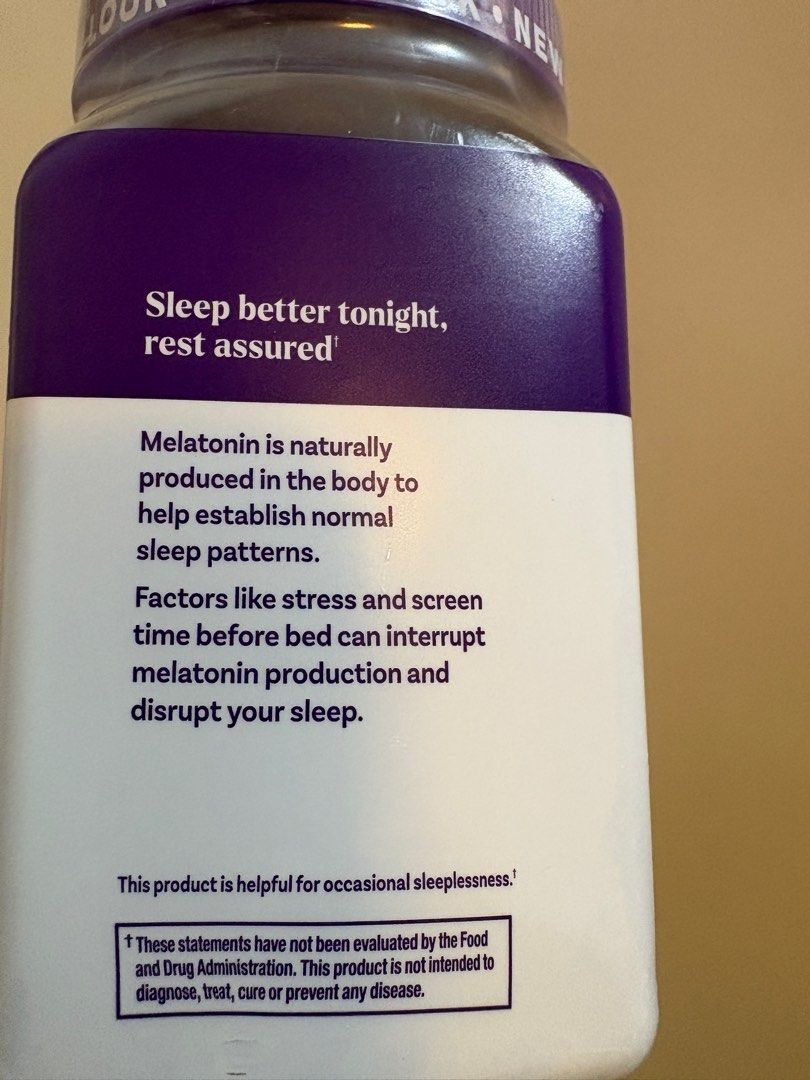 Natrol melatonin 10mg 140 gummies (Category: Health Food, Drinks & Tonics) located in Quezon City. Submitted by zimmermanj (Listing ID 1438927580, Image 3). Description: Natrol melatonin 10mg 140 gummies sleep aid sleep better sealed expiration March 2027.